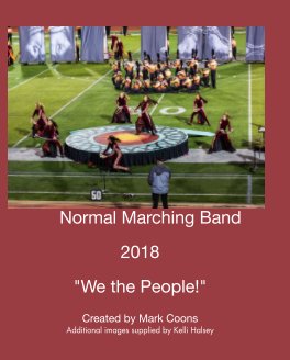 Normal Marching Band 2018 season book cover
