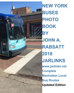 New York Buses Photo Book Updated Edition book cover