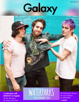 Galaxy Magazine Issue 1: Waterparks Entertainment Tour (Waterparks Cover) book cover