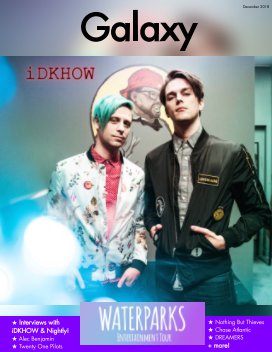Galaxy Magazine Issue 1: Waterparks Entertainment Tour (iDKHOW Cover) book cover
