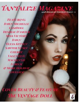 Glitter and Garland 2018 Holiday Edition Issue #1 Featuring The Vintage Doll book cover