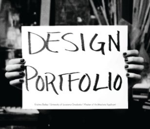 a portfolio of design book cover