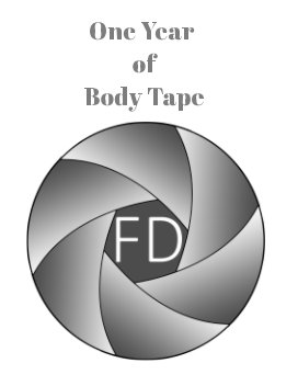 One year of body tape book cover