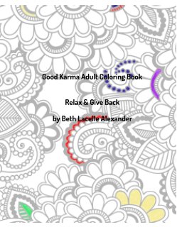 Good Karma Adult Colouring Book book cover