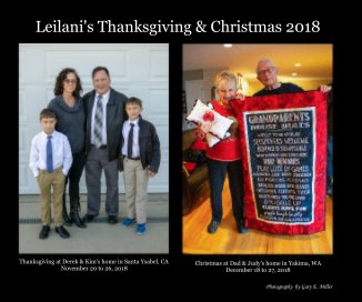 Leilani's Thanksgiving and Christmas 2018 book cover