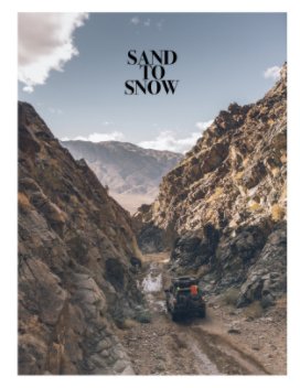 Sand to Snow book cover