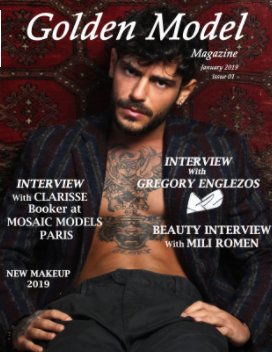 Golden Model Magazine January 2019 Cover b book cover