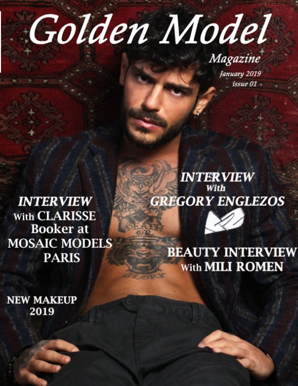 Ver Golden Model Magazine January 2019 Cover b por Cyrille KOPP