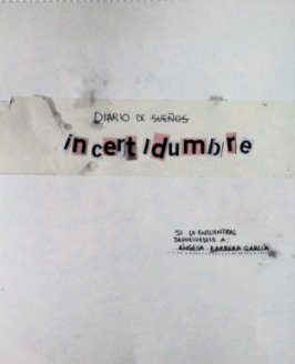 Diario de incertidumbre book cover