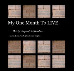 My One Month To LIVE book cover