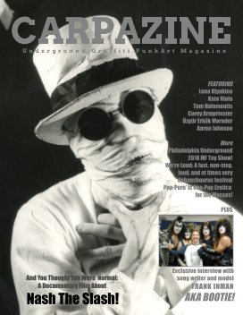 Carpazine Art Magazine Issue Number 18 book cover