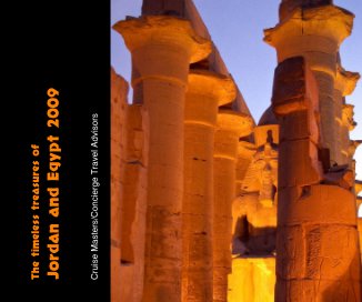 The timeless treasures of Jordan and Egypt 2009 book cover