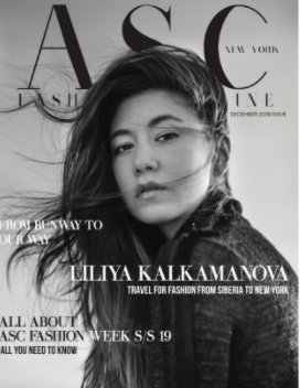 ASC Fashion Magazine book cover