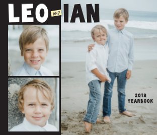 Leo and Ian's Yearbook 2018 book cover