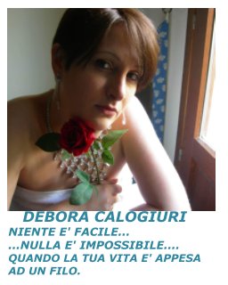 Debora Calogiuri niente e' facile nulla e' impossibile book cover