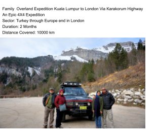 Family Overland Expedition Kuala Lumpur to London Via Karakorum Highway book cover