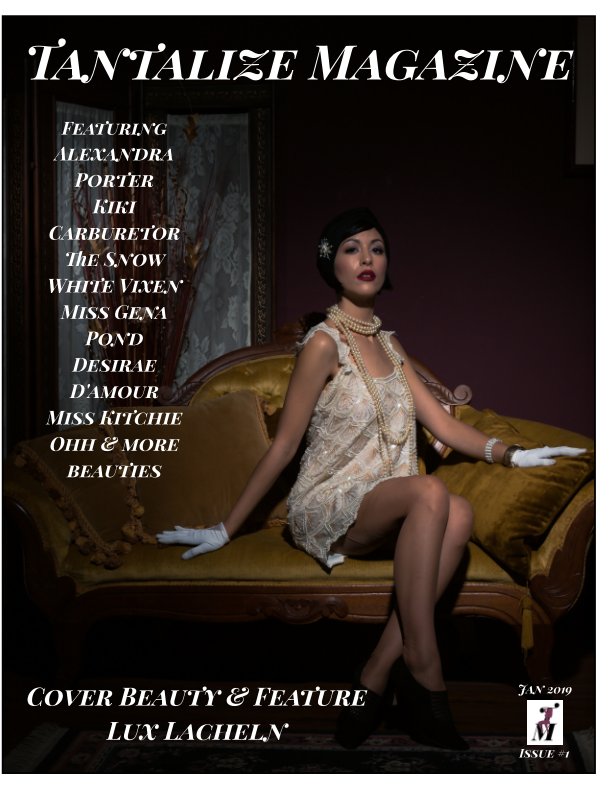 View January 2019 Issue 1 Old Hollywood Gatsby by Casandra Payne