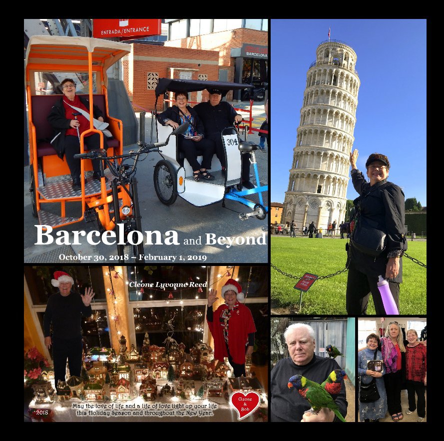 View Barcelona and Beyond October 30, 2018 – February 1, 2019 by Cleone Lyvonne Reed