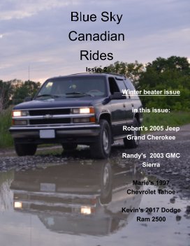 Blue Sky Canadian Rides issue 2 book cover