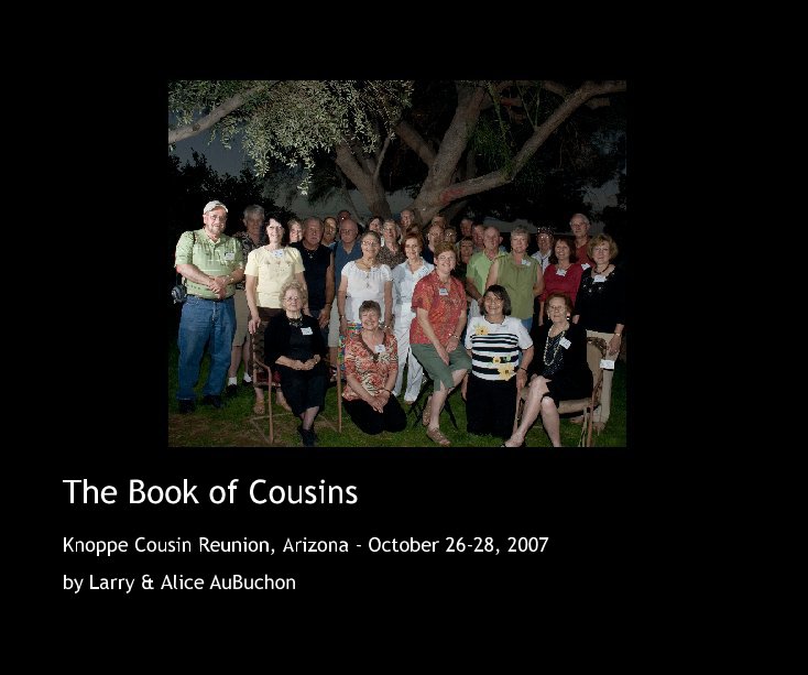 View The Book of Cousins by Larry & Alice AuBuchon