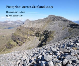 Footprints Across Scotland 2009 book cover