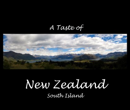 A Taste of New Zealand South Island book cover