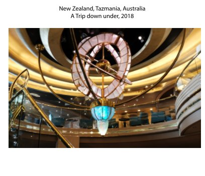 New Zealand, Tazmania, Australia book cover