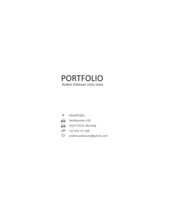 View portfolio by Anders Eidstuen