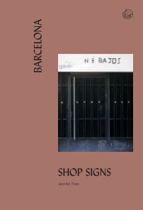 Barcelona Shop Signs book cover