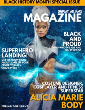 Cosplay Alliance Magazine Black History Month Special Issue book cover