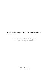 Treasures to Remember book cover
