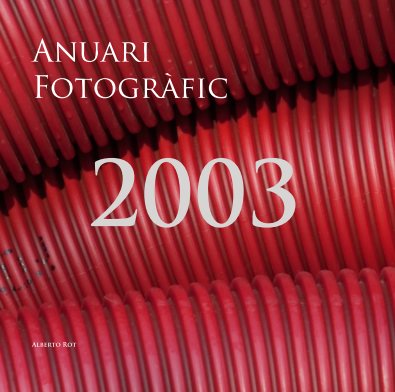 Anuari FotogrÃ fic 2003 book cover