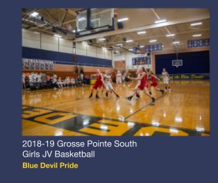 2018-19 Grosse Pointe South Girls JV Basketball book cover