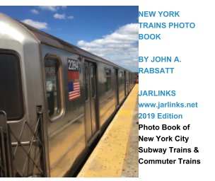 New York Trains Photo Book book cover