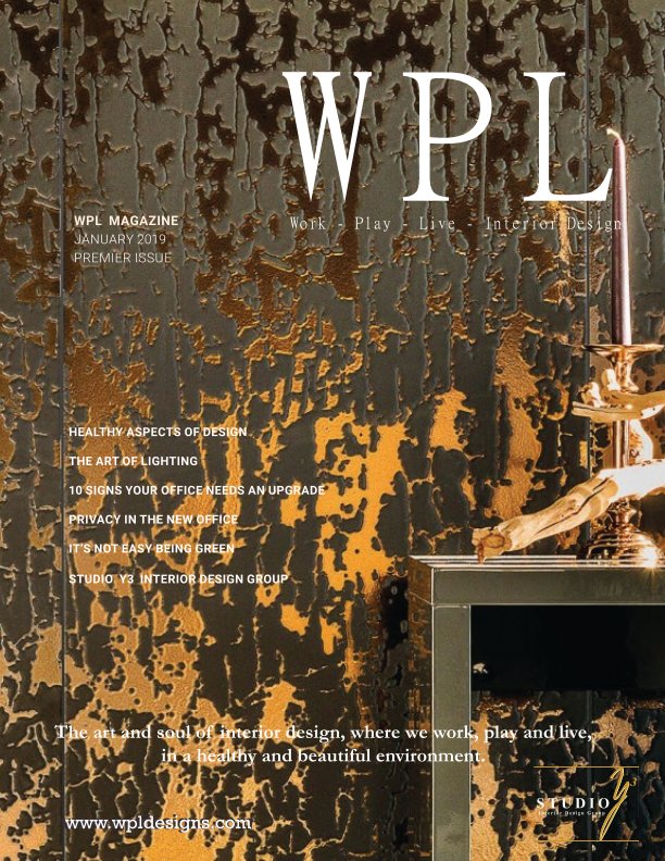 Ver WPL Interior Design Magazine por Laura Padilla Bailey