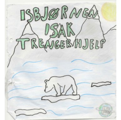 Isbjørnen Isak trenger hjelp book cover
