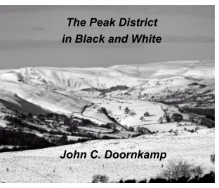 The Peak District in Black and White book cover