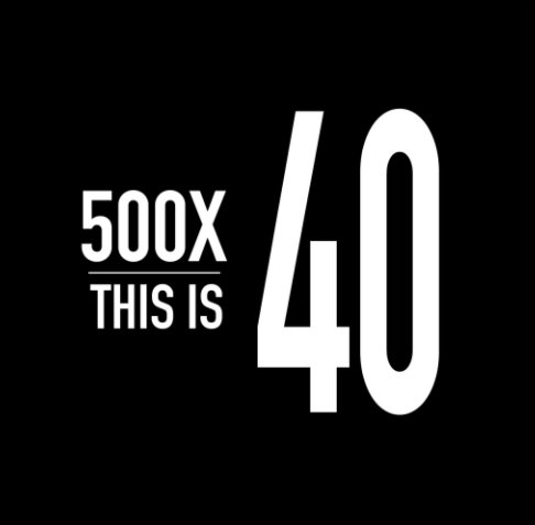 Ver 500X This is 40 por 500X