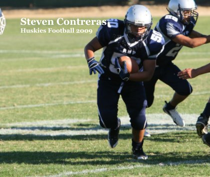 Steven Contreras Huskies Football 2009 book cover