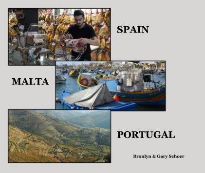 Spain Malta and Portugal book cover