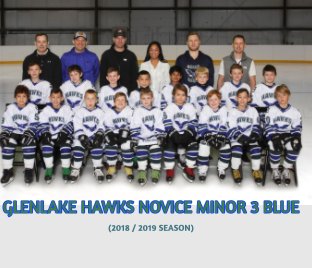 Glenlake Hawks Novice Minor 3 Blue (2018 / 2019 Season) book cover