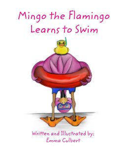 Mingo the Flamingo learns to Swim book cover