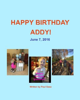 Addy's Birthday Book book cover