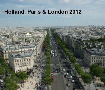 Holland Paris London 2012 book cover