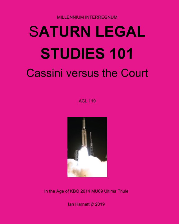 Visualizza Saturn Legal Studies 101 di Ian Harnett, Annie, Eileen
