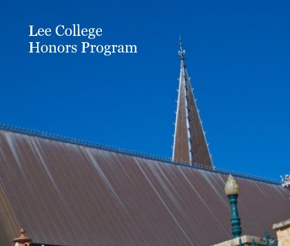 Lee College Honors Program book cover