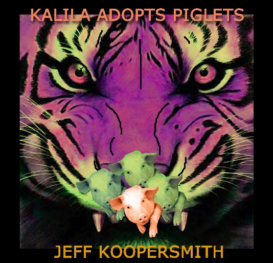 View Kalila Adopts Piglets by Jeff Koopersmith