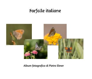 Farfalle italiane book cover