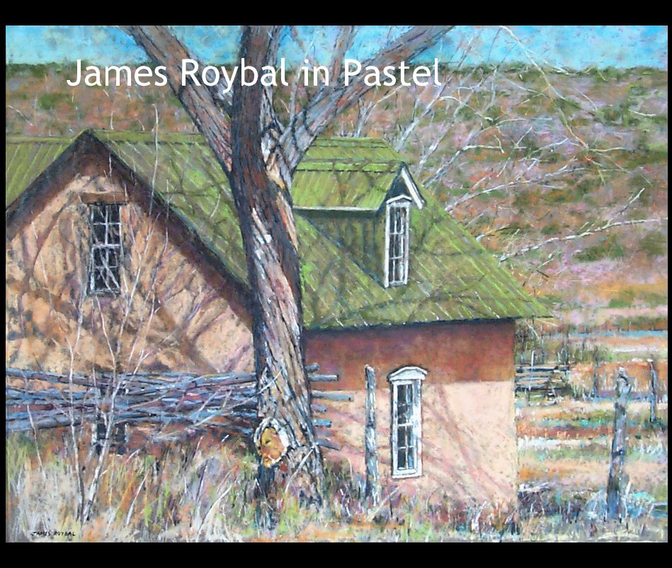 View James Roybal in Pastel by Fine Art Santa Fe