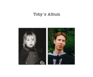 Toby's Album book cover